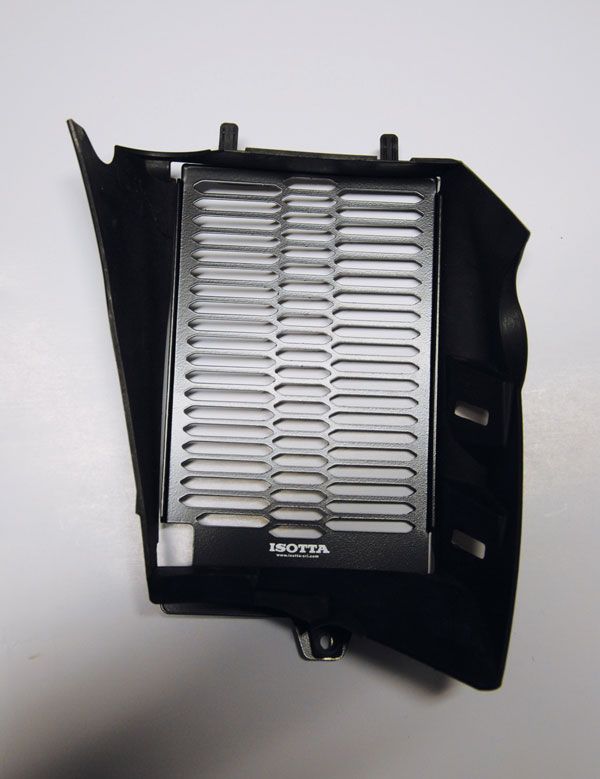 Grille de calandre pour BMW R 1200 GS LC /Adventure LC, alu, noir