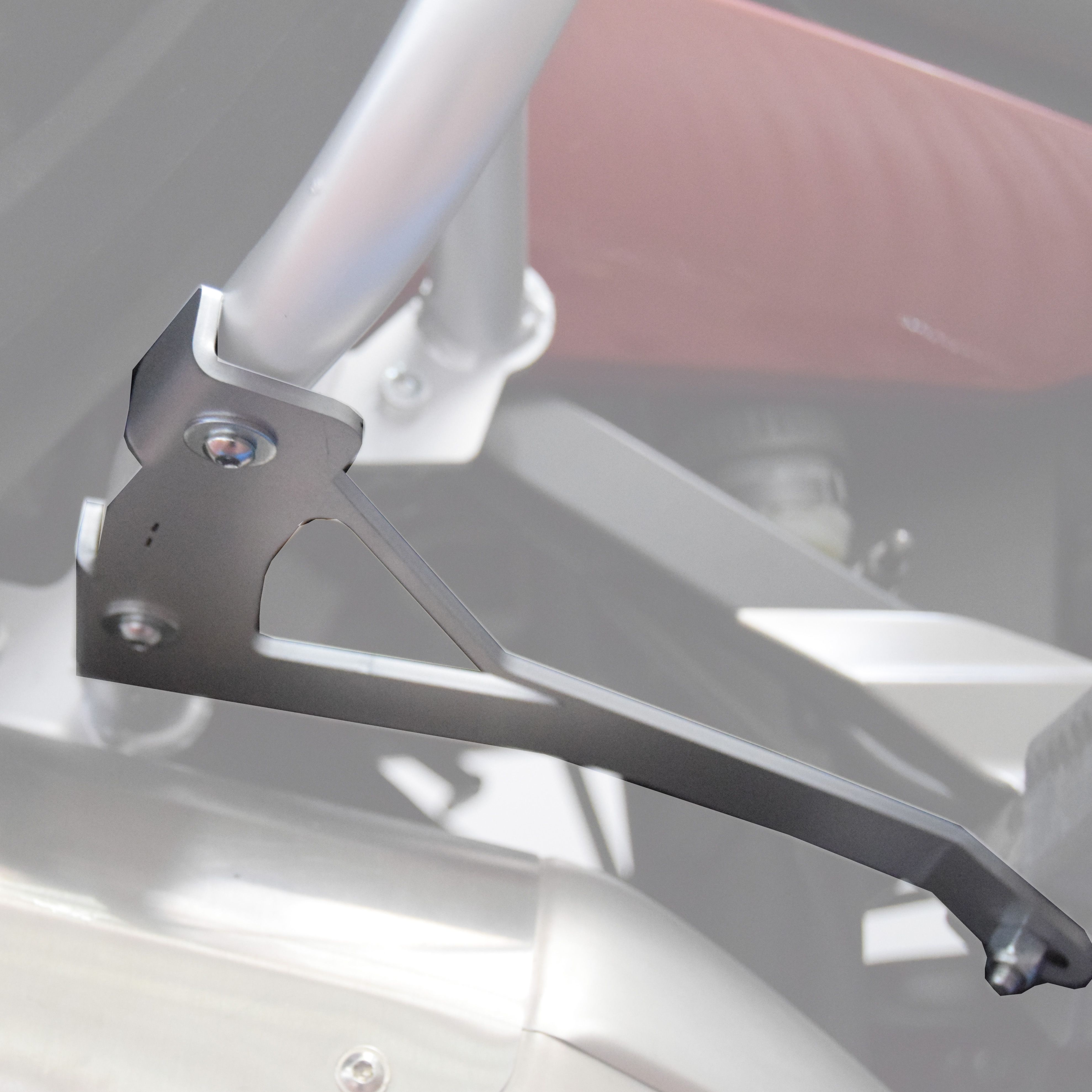 Barre de carrossage valises latérales pour BMW K 1600 GT /GTL (10-16), noir