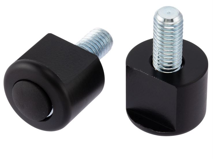 Cache trou de rétroviseur RIZOMA pour Vespa GTS/GTS Super 125-300ccm ('19-`22), noir
