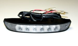 Feu stop Shad, LED, D0B29KL, noir, rouge, homologué