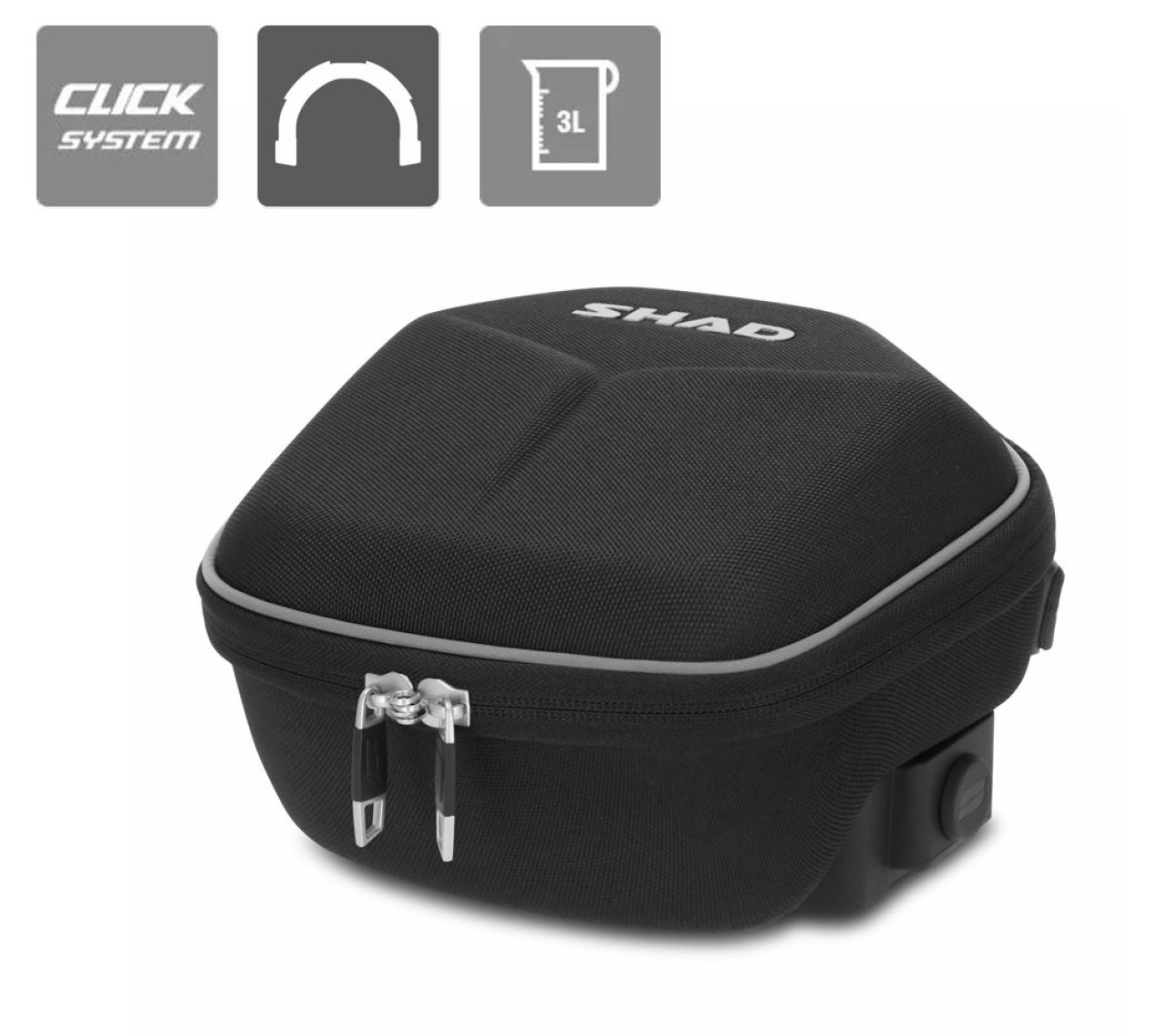 Sac de réservoir Shad 3 L, système Click