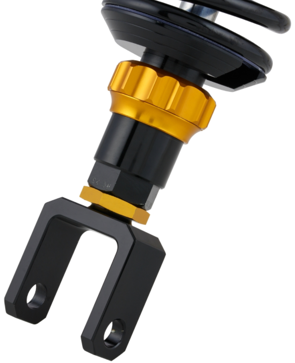 Amortisseur "Black Edition", arrière pour Vespa Primavera/Sprint 50ccm 2T/4T, noir