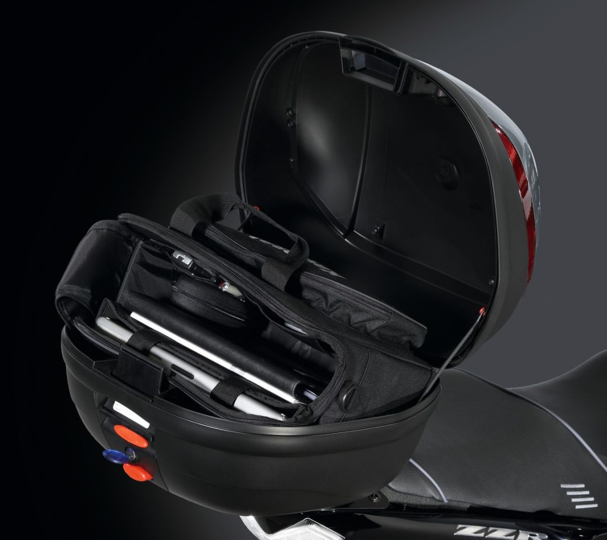 Sac intérieur Top Case 39 L 1400GTR 2009/2014 J125 2016/ ZZR1400 2011 Original Kawasaki