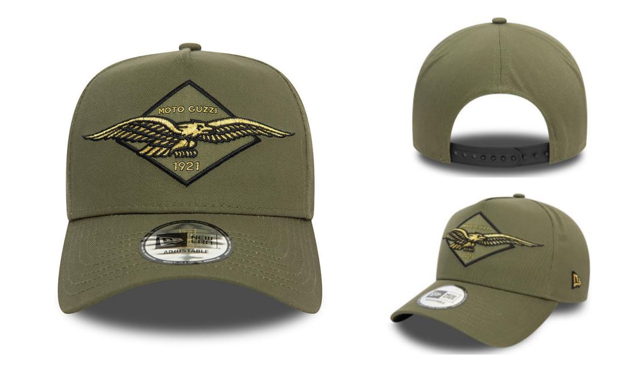 Casquette Moto Guzzi New Era verte