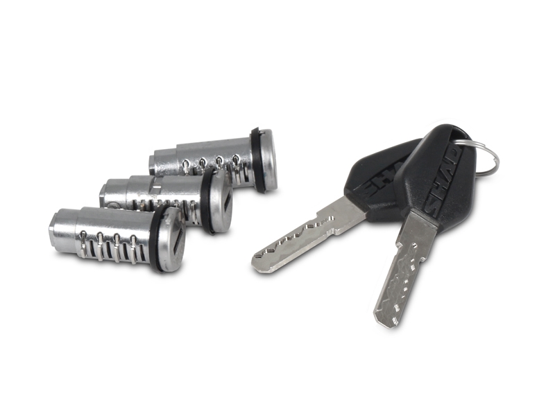 Shad valise latérale Terra TR47, droite, aluminium argenté, 47 l