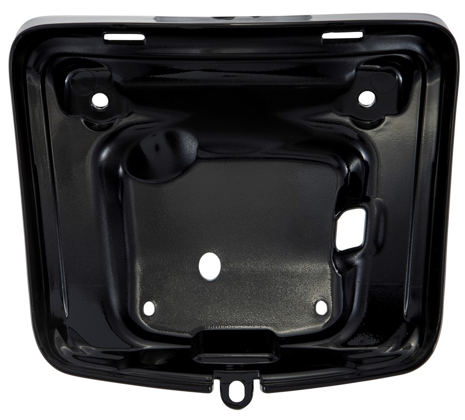 Cadre feu arrière pour Vespa GTS/GTS Super/GTV 125-300ccm ('14-'18), noir brillant
