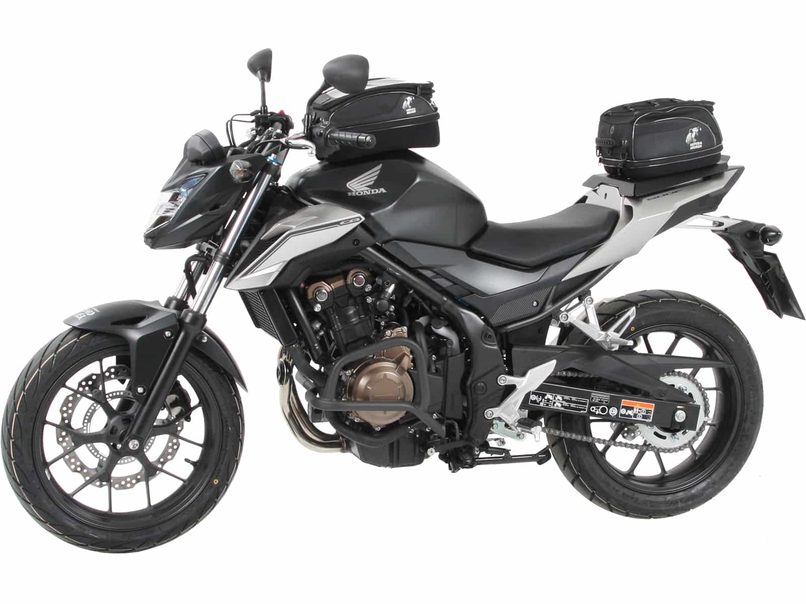 Sportrack noir pour Honda CB 500 F (19-23) Hepco & Becker
