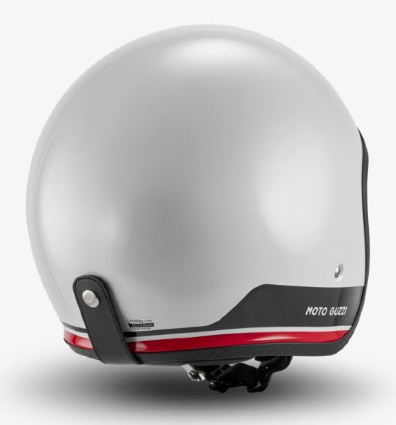 Moto Guzzi casque jet Contrail blanc