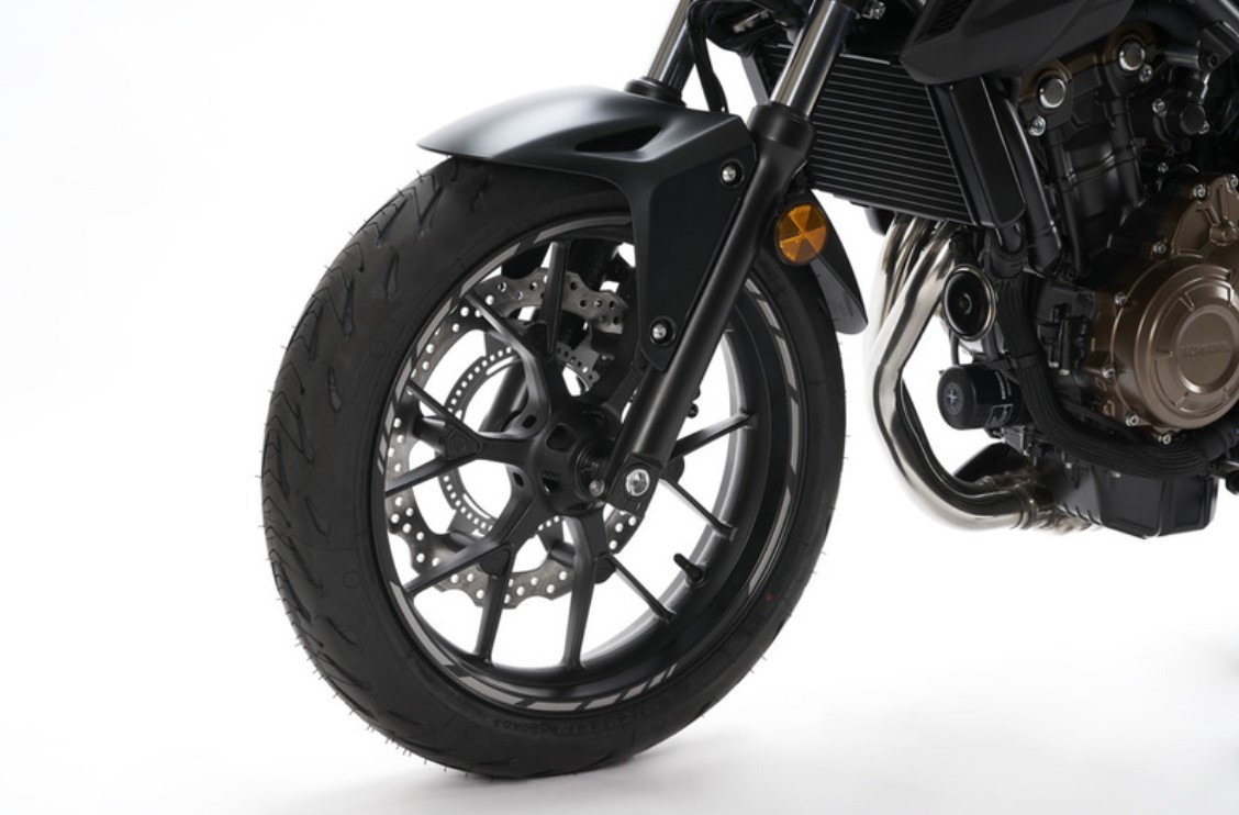 Jeu d'autocollants décoratifs pour jantes (17") *NH-A40M* MATT CRYPTON SILVER METALLIC Original Honda