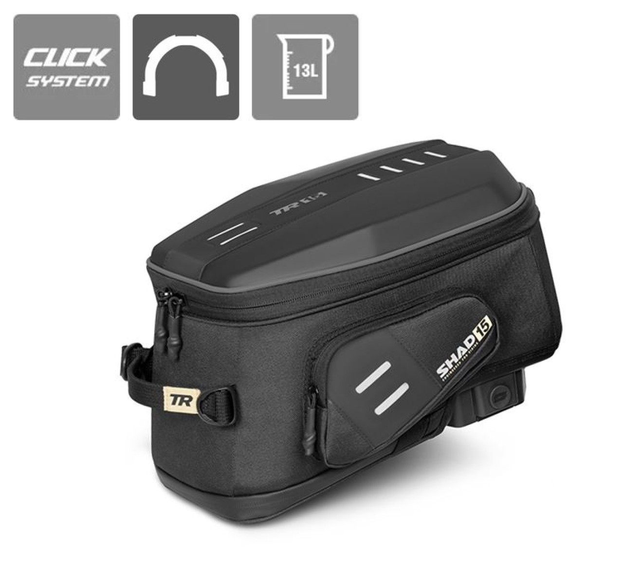 Sac de réservoir Shad 13 L, système Click