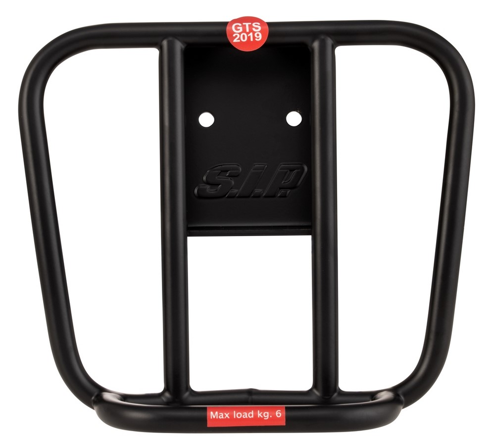 Porte-bagages arrière 70's pour Vespa GTS / GTS Super HPE 125-300 ('19-), noir mat