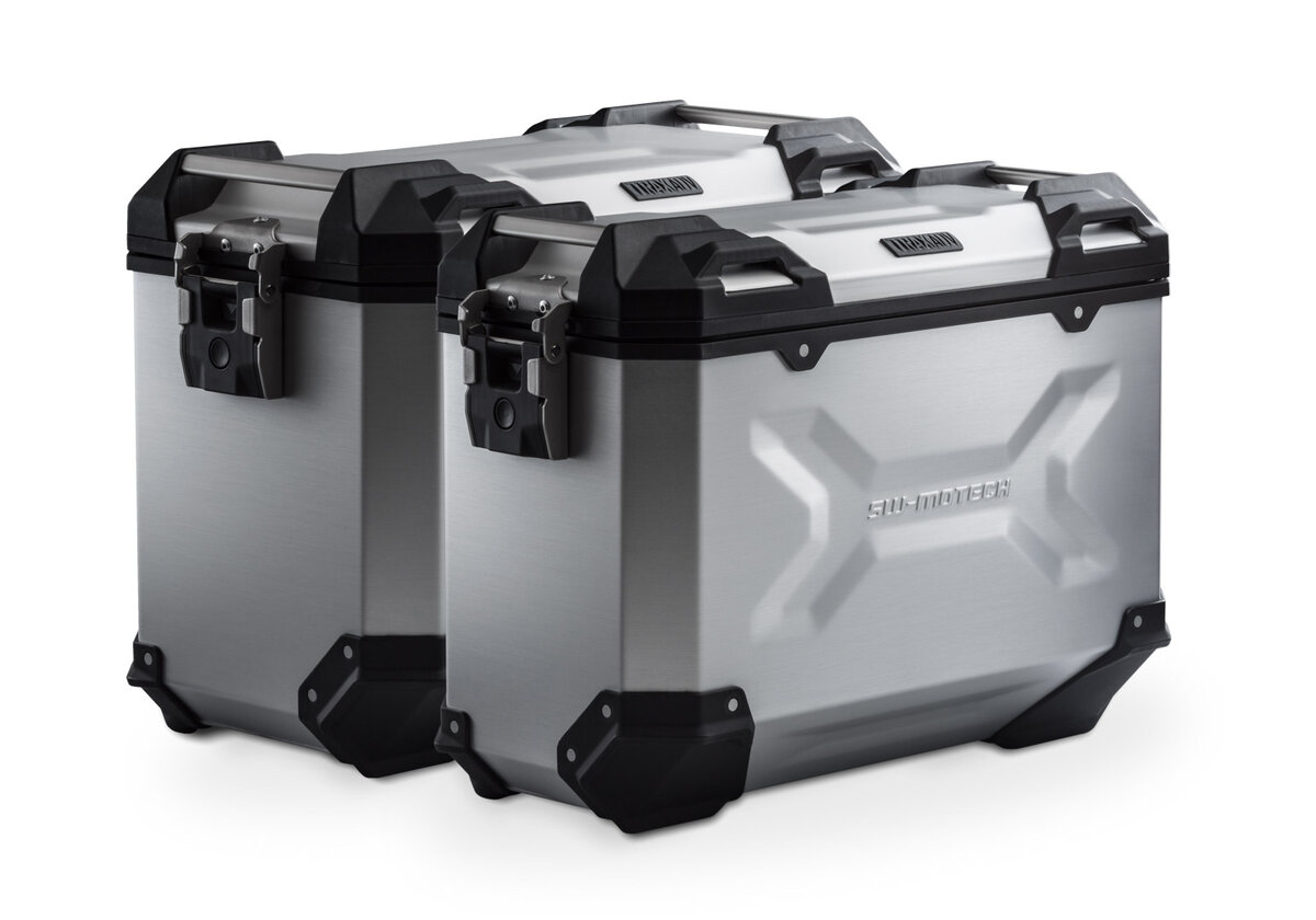SW-Motech Système de coffre en aluminium TRAX ADV argent Suzuki V-Strom 1050 /XT (19-21), WEF0
