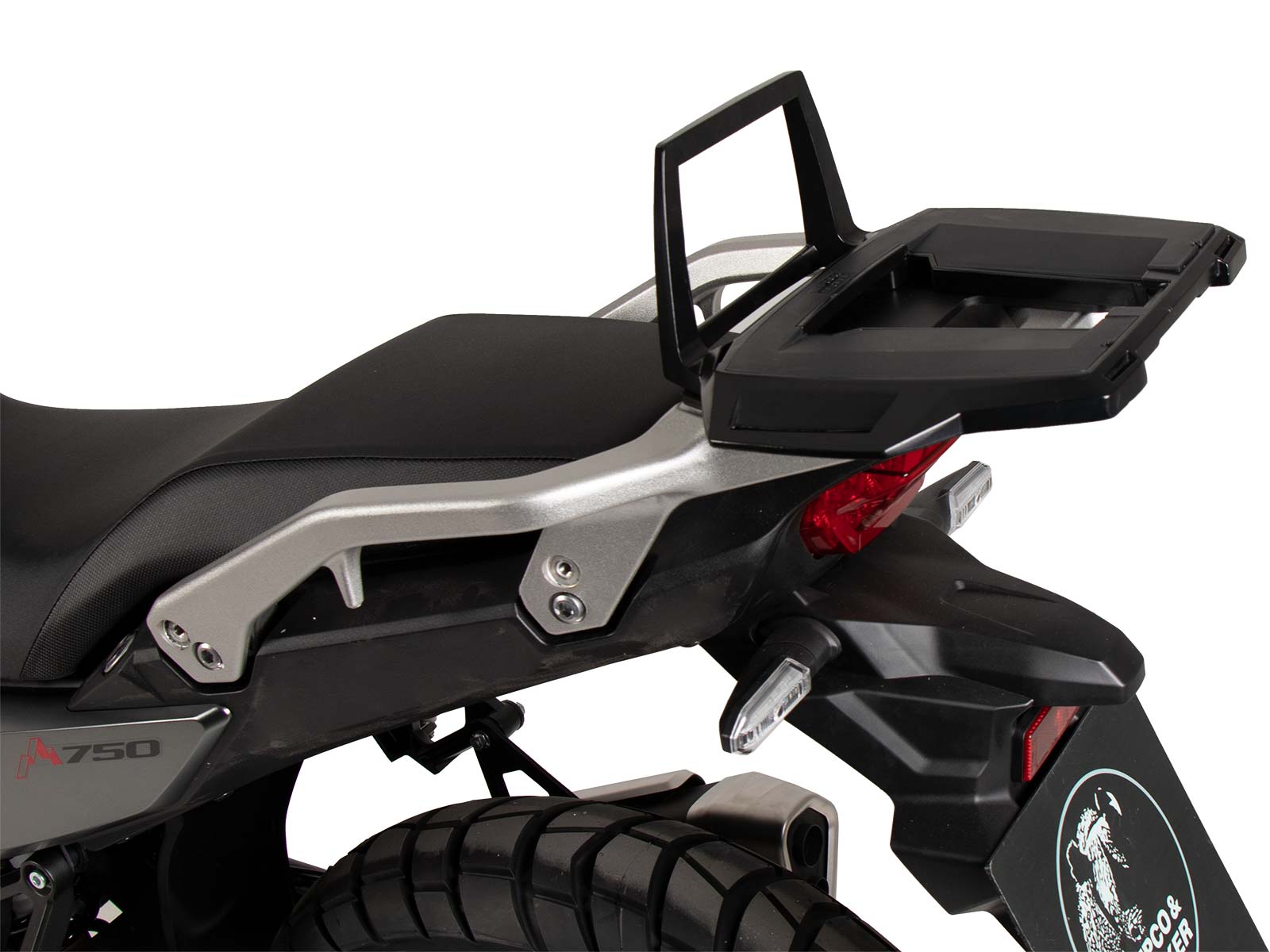 Support de topcase Alurack pour Honda XL 750 Transalp (23-) Hepco & Becker