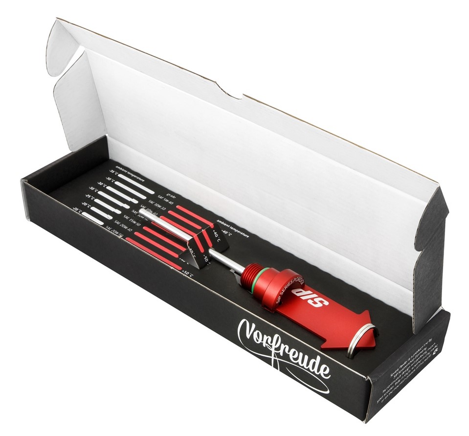 Bouchon de remplissage d'huile moteur pour Vespa GTS/GTS Super/GTV 300ccm HPE, rouge mat