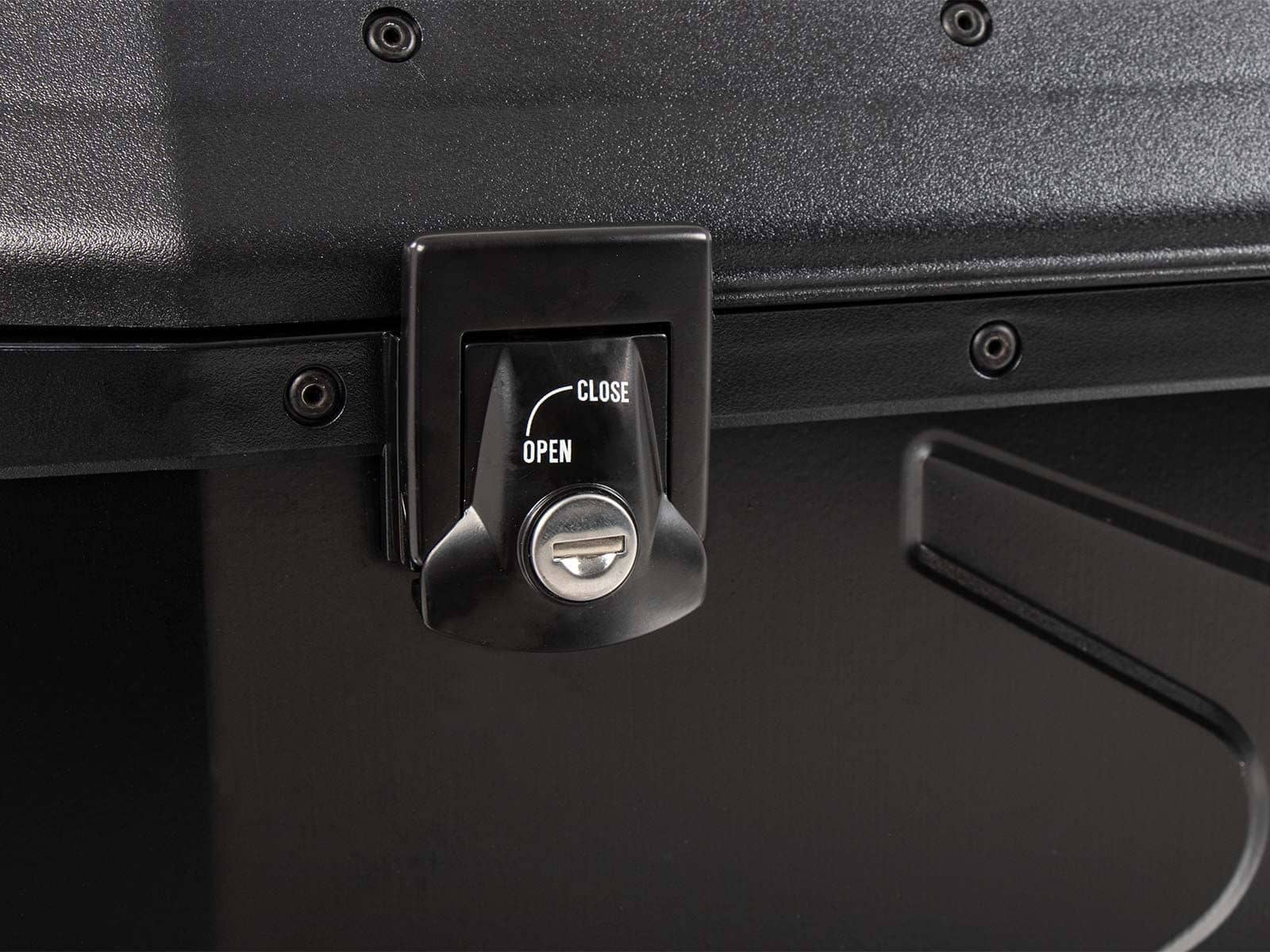 Topcase en aluminium Xplorer 60 litres aluminium noir Hepco & Becker