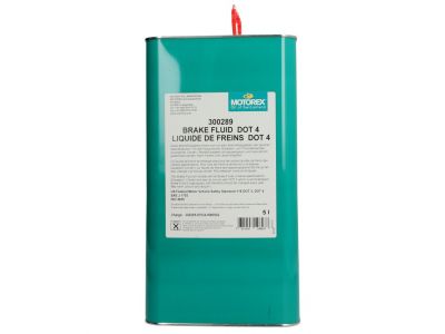 Liquide de frein Motorex, DOT 4, 5 l, transparent