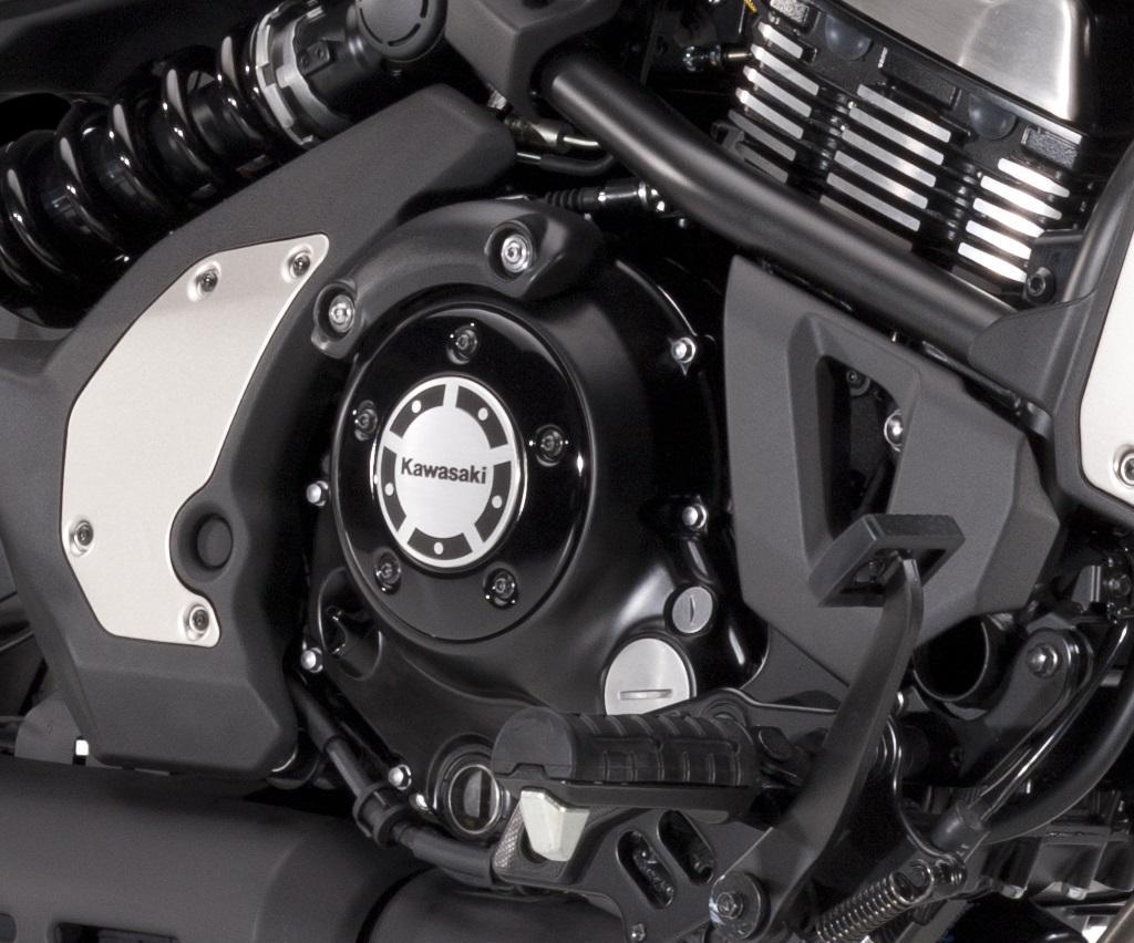 Couvercle d'embrayage couleur aluminium pour Vulcan S (année 15-19) Kawasaki original