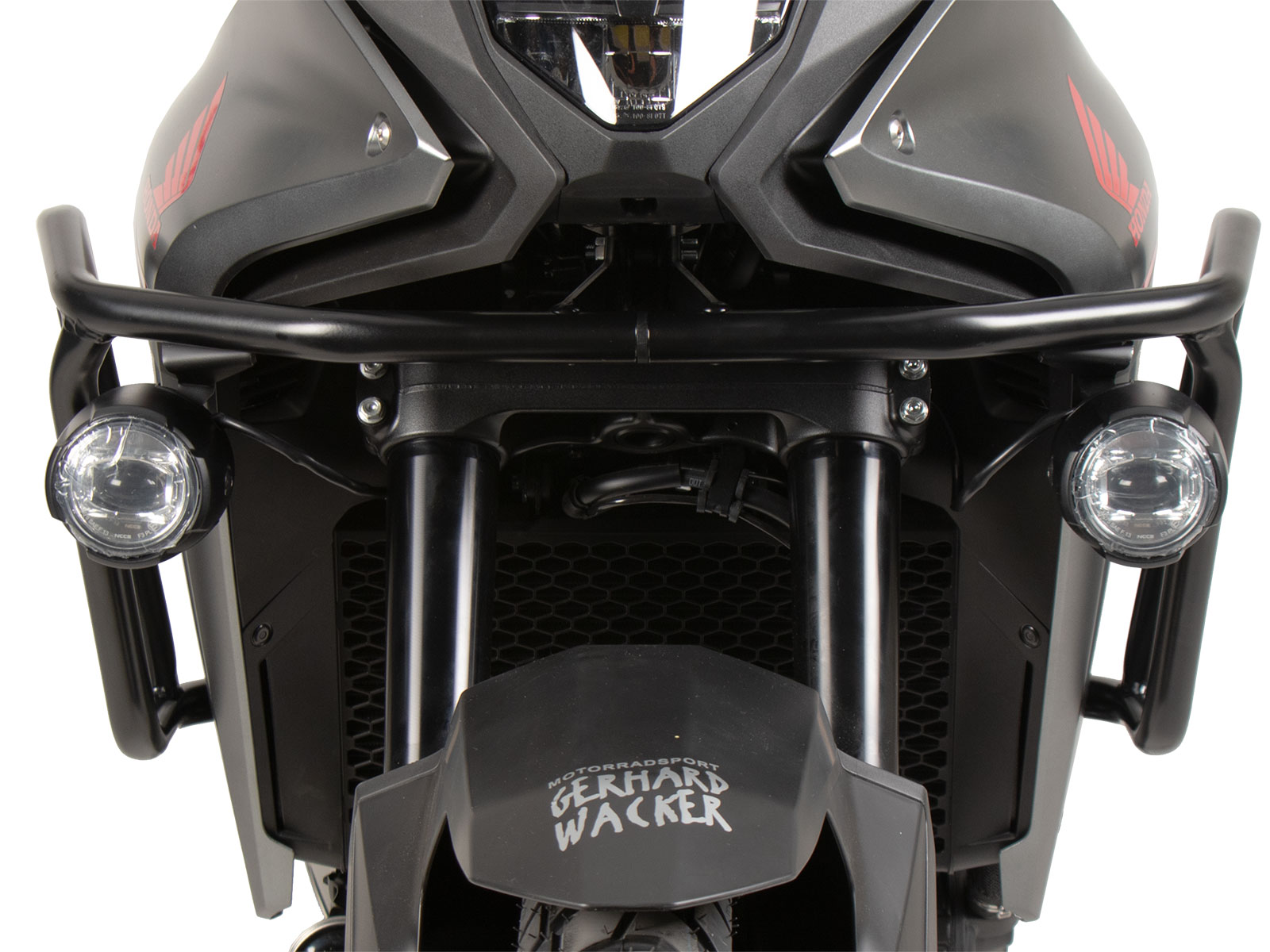 Arceau de protection du réservoir noir pour Honda XL 750 Transalp (23-) Hepco & Becker