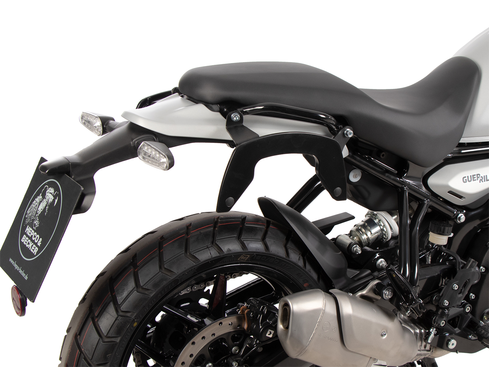 Supports latéraux C-Bow pour Royal Enfield Guerrilla 450 (24-) Hepco & Becker