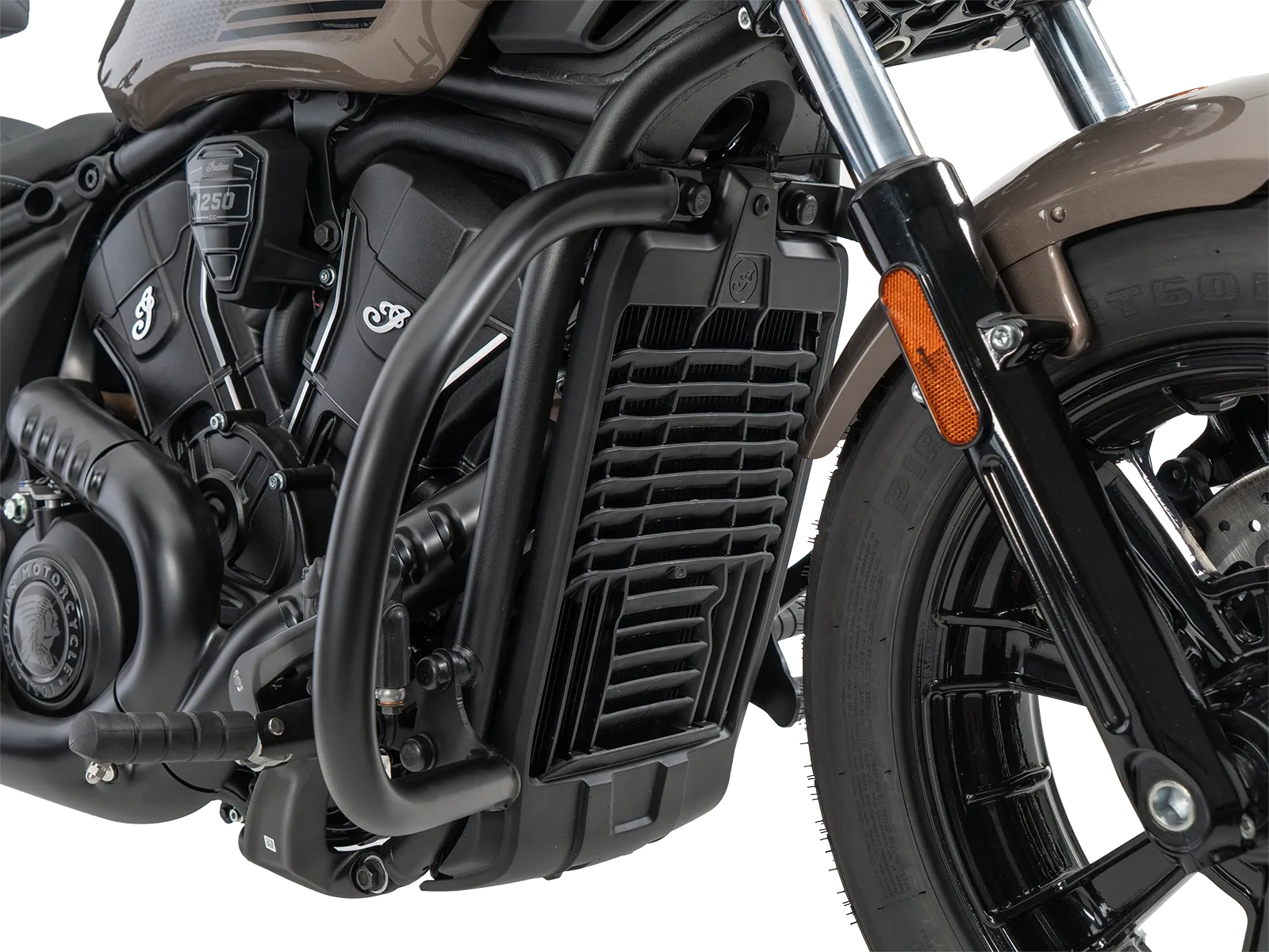 Arceau de protection moteur noir pour Indian Sport Scout 1250 (25-) Hepco & Becker