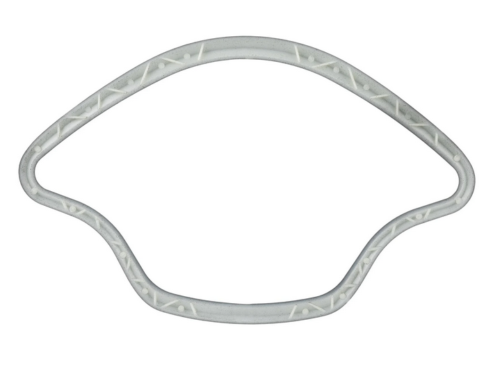 Anneau décoratif tachymètre pour Vespa Primavera/Sprint/Elettrica 50-150ccm 2T/4T AC, noir brillant