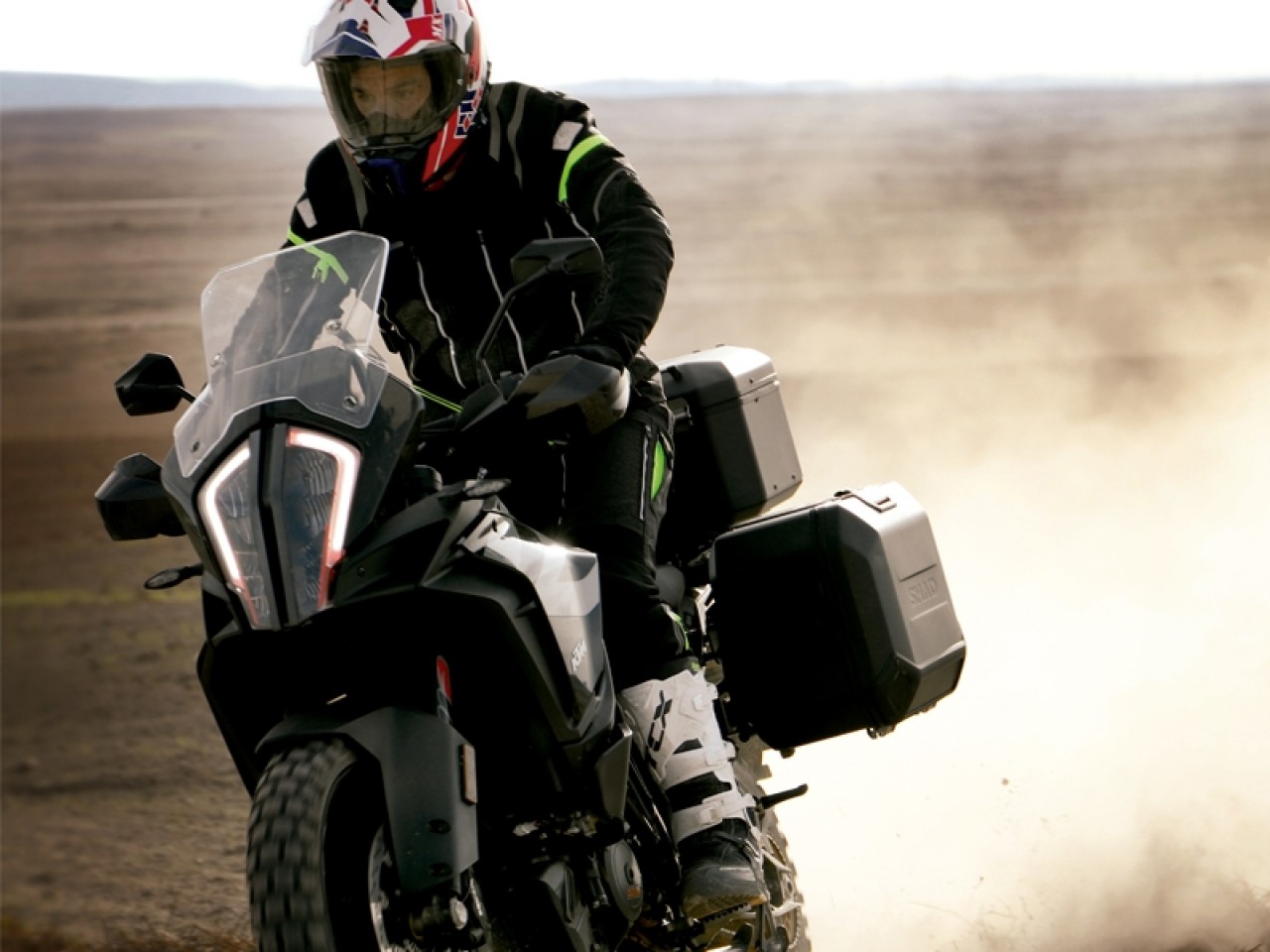 Shad Topcase TR48, aluminium noir, 48 l