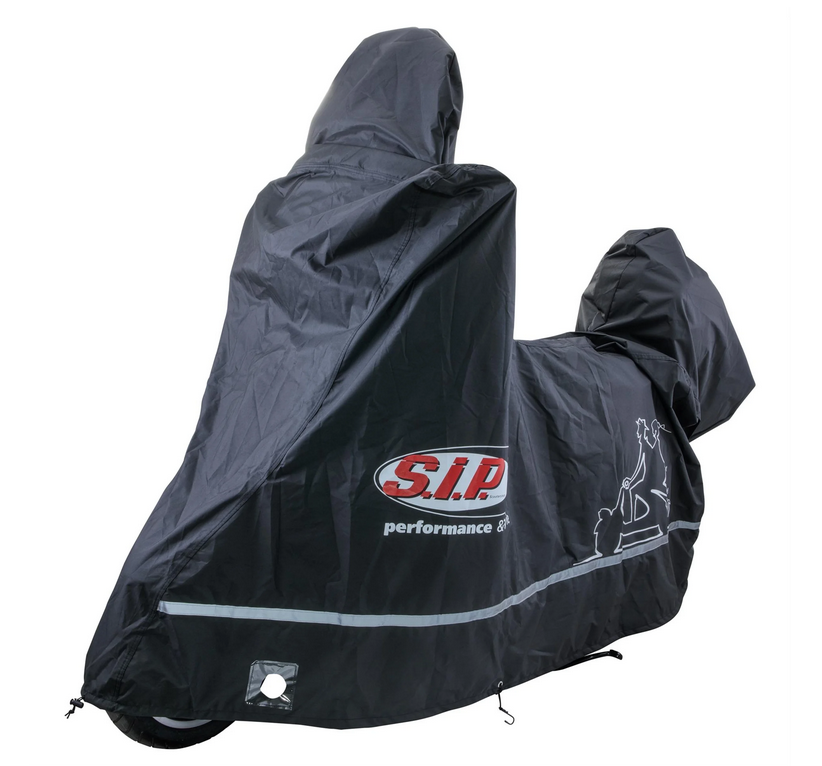 Garage pliable Outdoor PREMIUM 2.0 pour Vespa GTS/GTV/GT, taille XL, noir