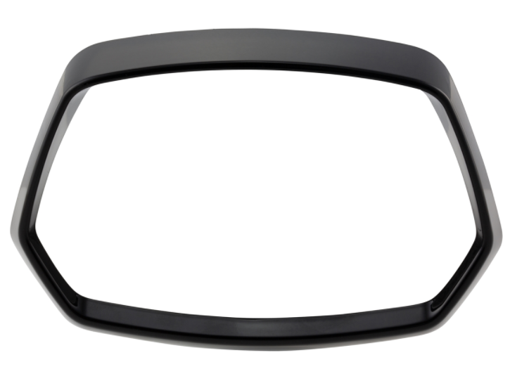 Anneau de lampe pour Vespa Sprint 50-150ccm ('18-), noir brillant