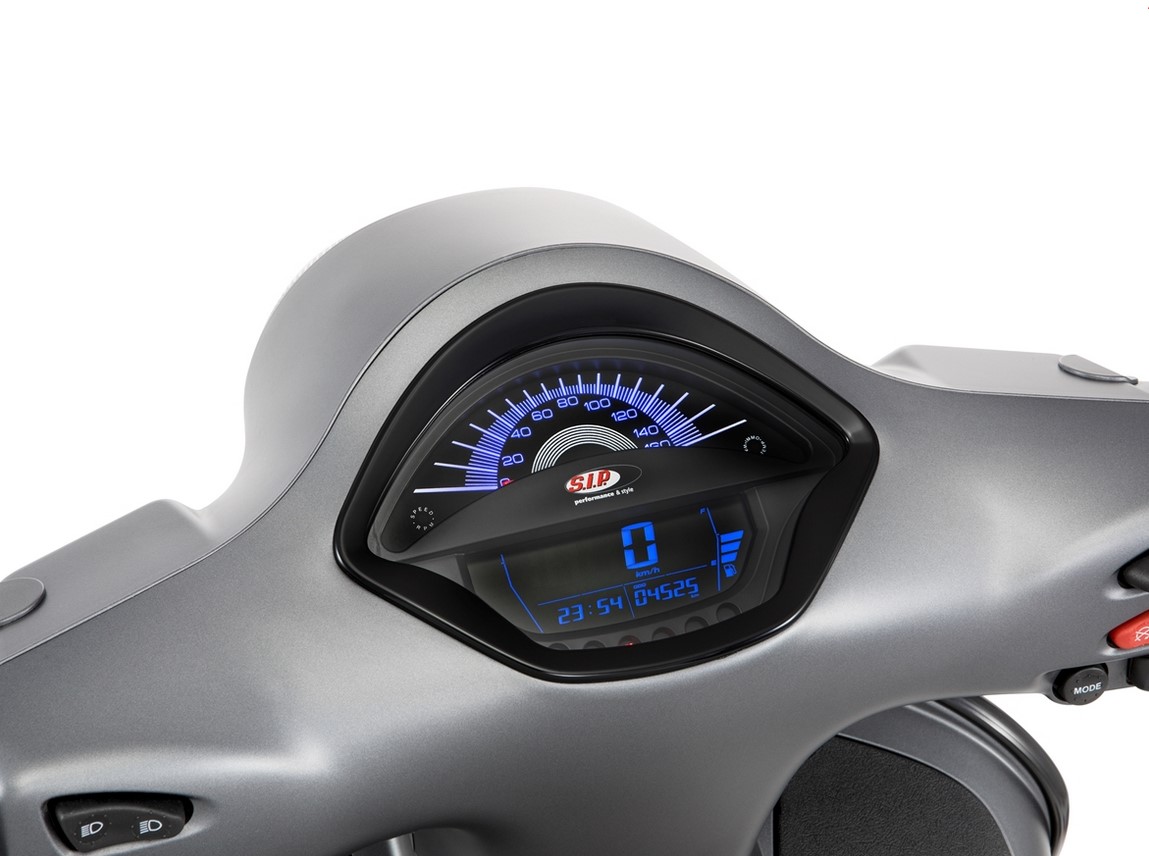 Compte-tours/tachymètre pour Vespa GTS/GTS Super 300ccm FL ('14-), noir