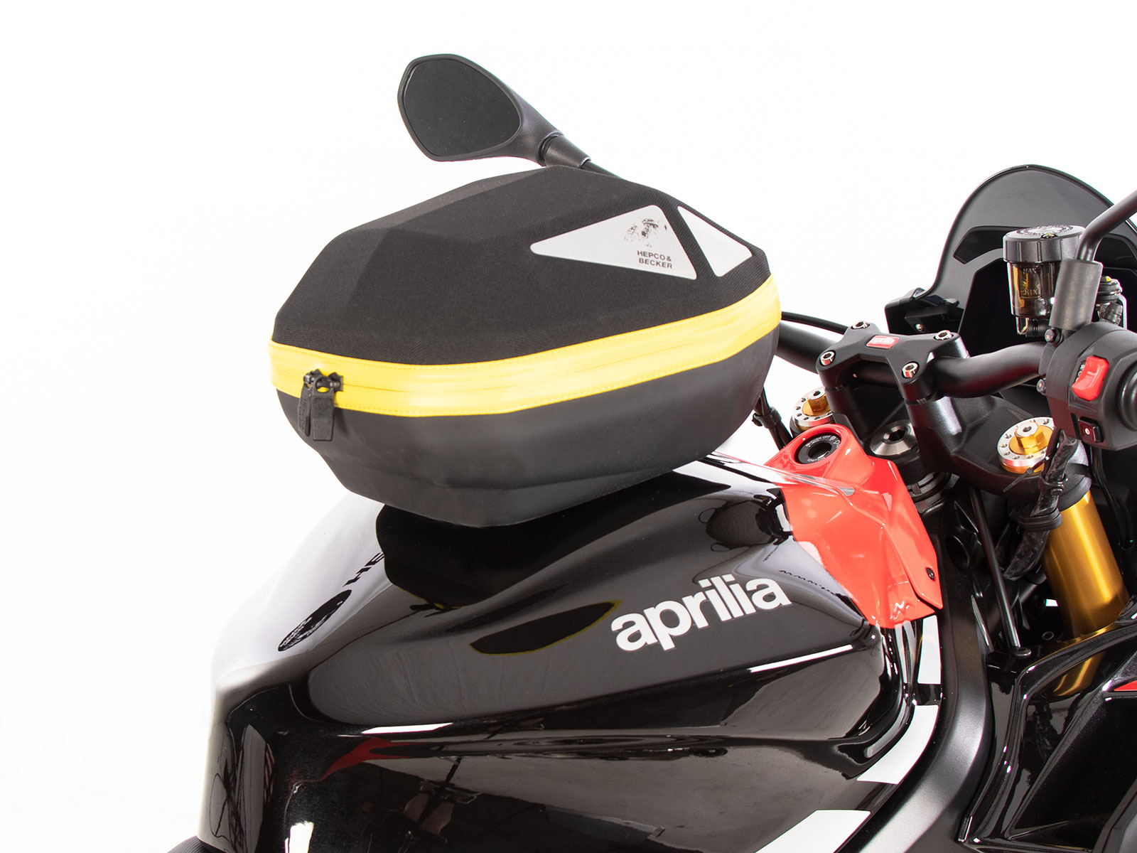 Anneau de réservoir Basic avec unité de fermeture de la sacoche de réservoir pour Aprilia Tuono 660 Factory (22-)