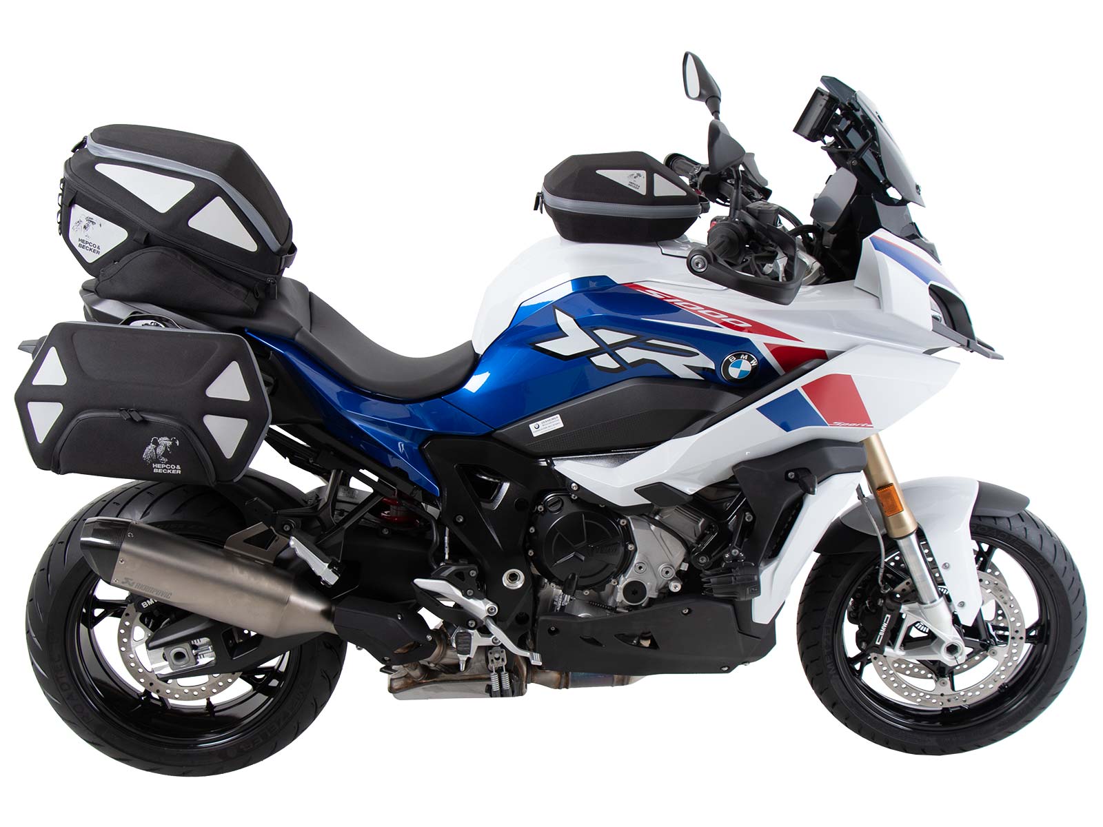 Anneau de réservoir Basic y compris unité de fermeture de la sacoche de réservoir pour BMW S 1000 XR (20-23) Hepco & Becker