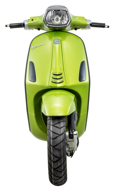 Anneau de lampe noir brillant LED anneau lumineux pour Vespa Sprint 50ccm 2T/4T ('13-'18)