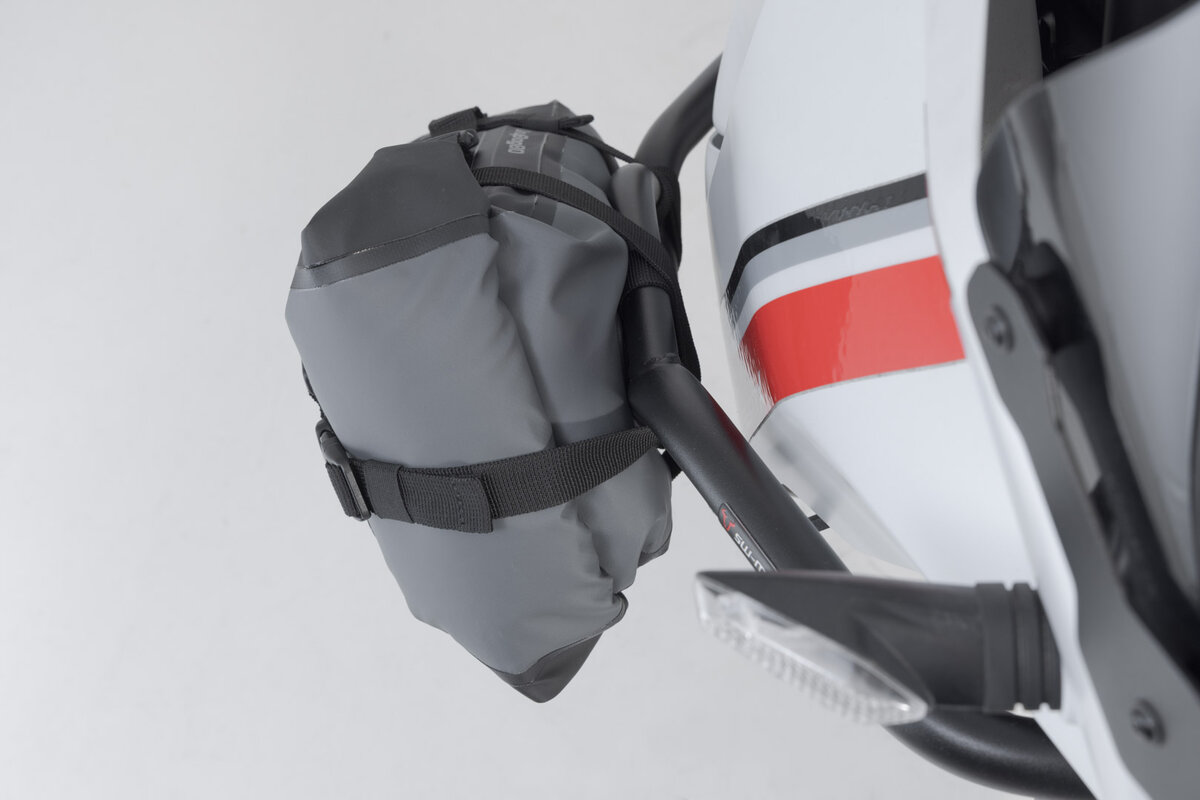 Drybag 80 sacoche arrière pour Moto Guzzi V85 TT /Travel, noir / gris - SW Motech