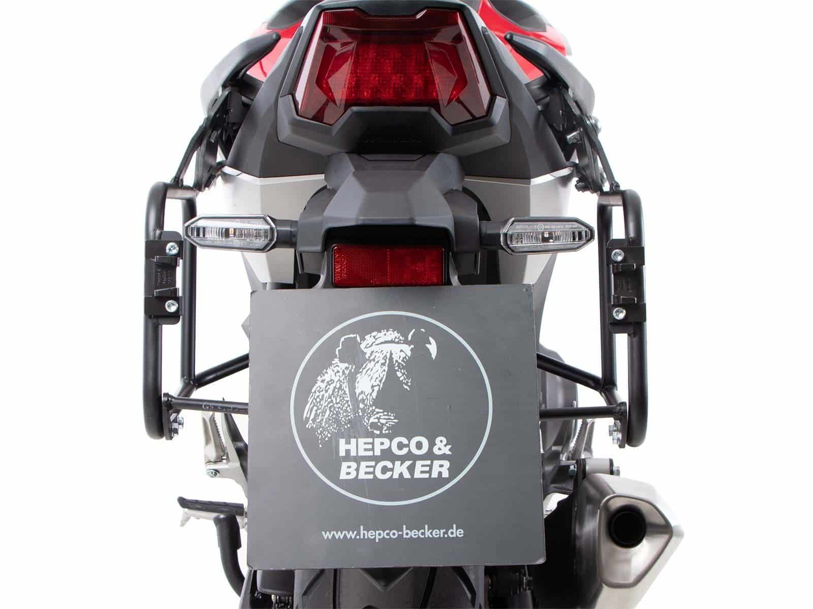 Porte-bagages latéraux Lock-it noir pour Honda NC 750 X /DCT (21-) Original Hepco & Becker