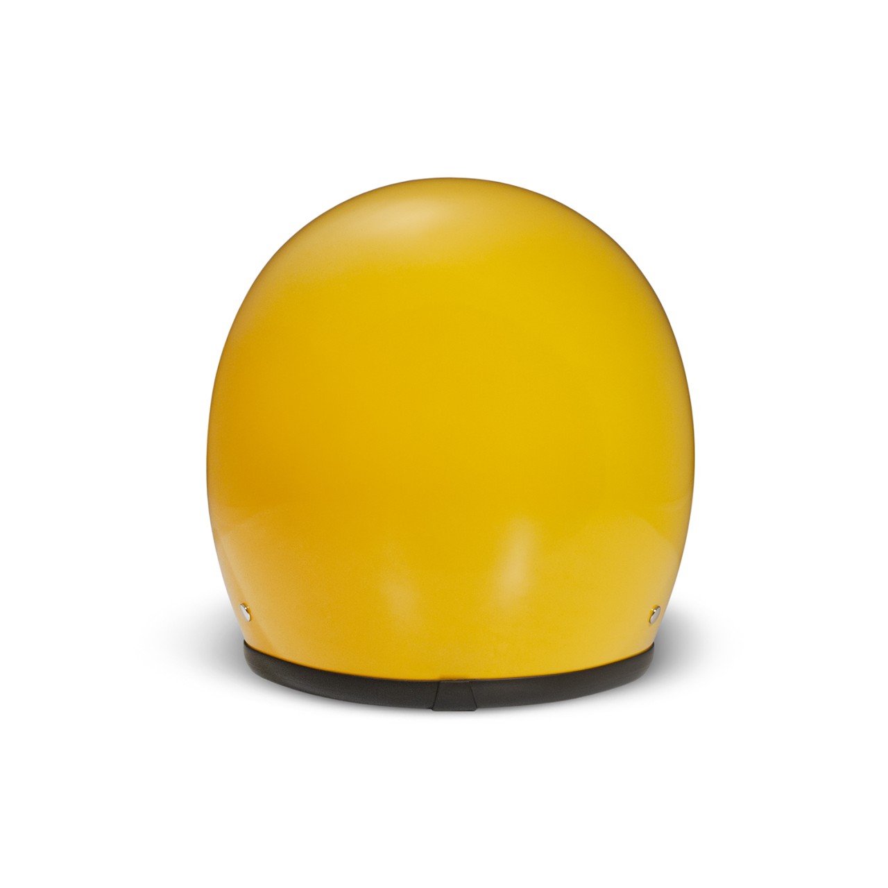 DMD casque jet rétro, jaune, brillant, Yellow, fibre de verre, ECE 22.06