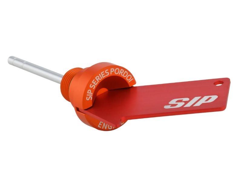 Bouchon de remplissage d'huile moteur pour Vespa GTS Super 125ccm 4T LC Euro 3 (09-16), orange mat