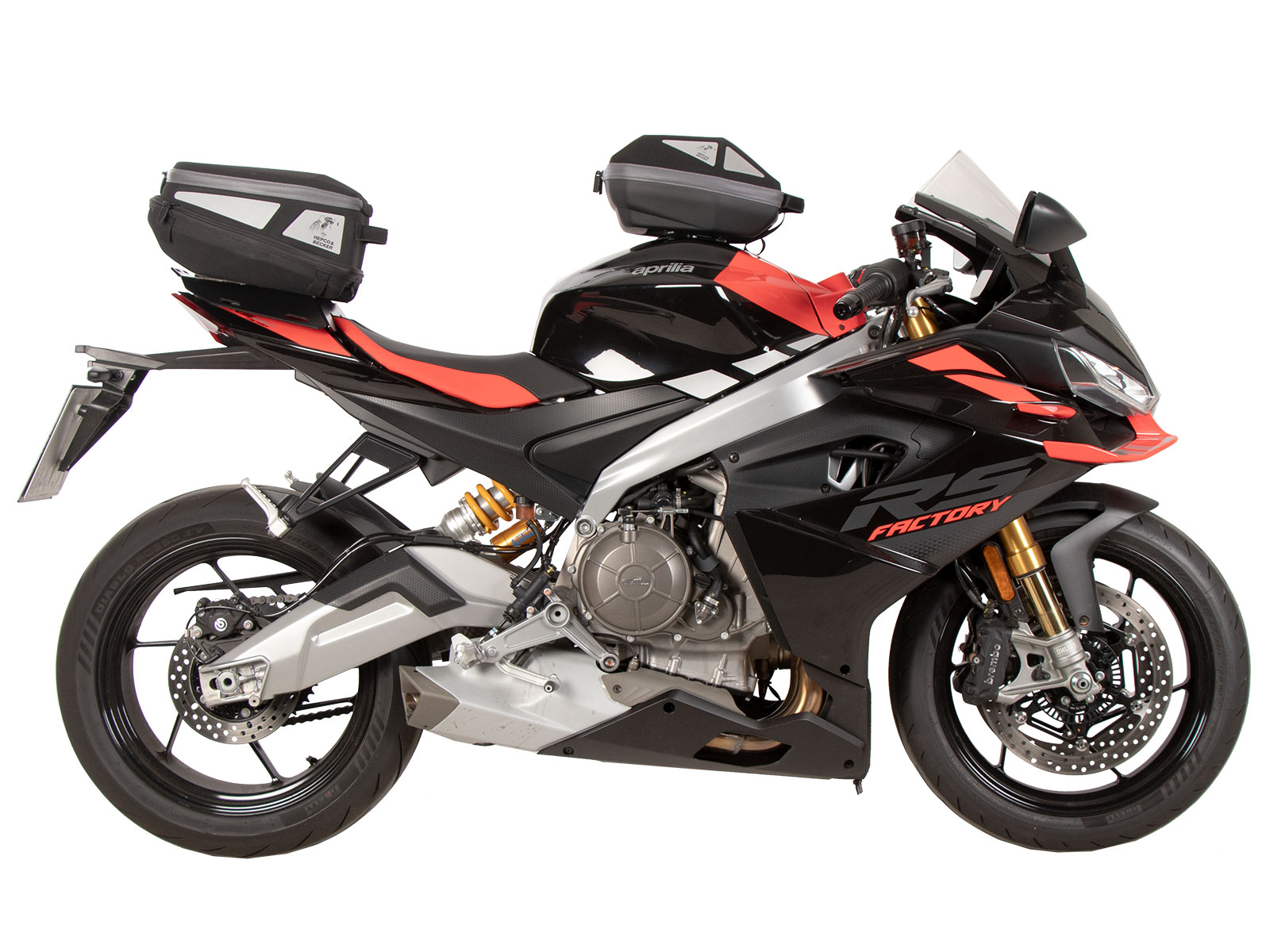 Anneau de réservoir Basic avec unité de fermeture de la sacoche de réservoir pour Aprilia RS 660 / Factory (25-)