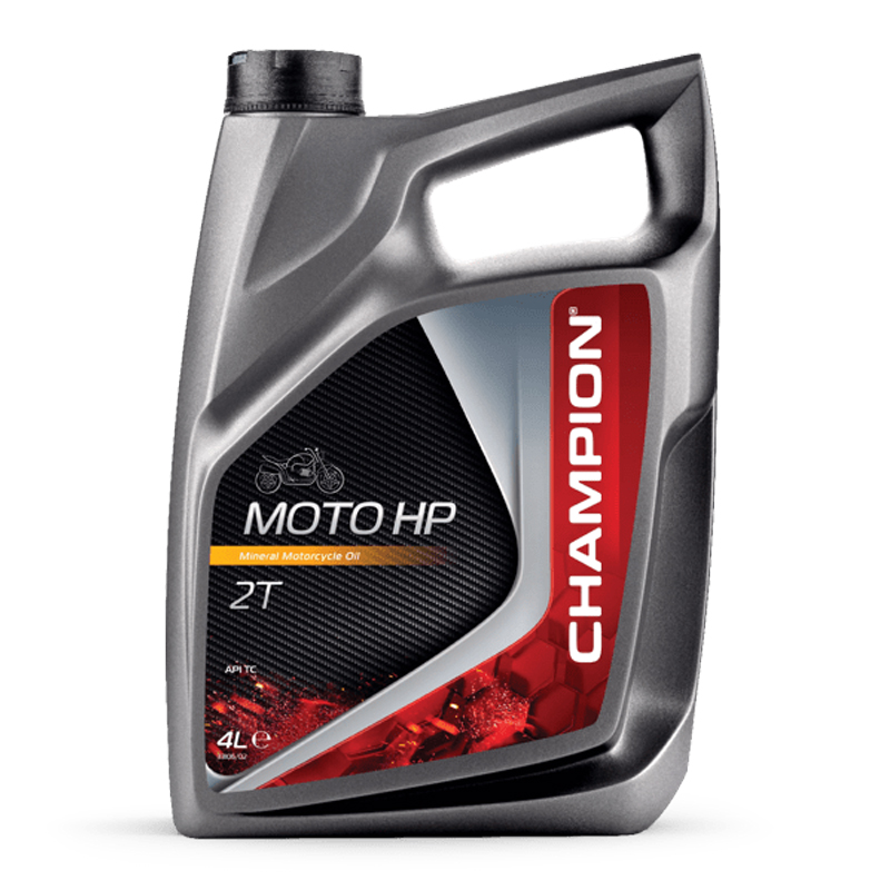 CHAMPION® Moto HP huile moteur 2 temps - 4 litres