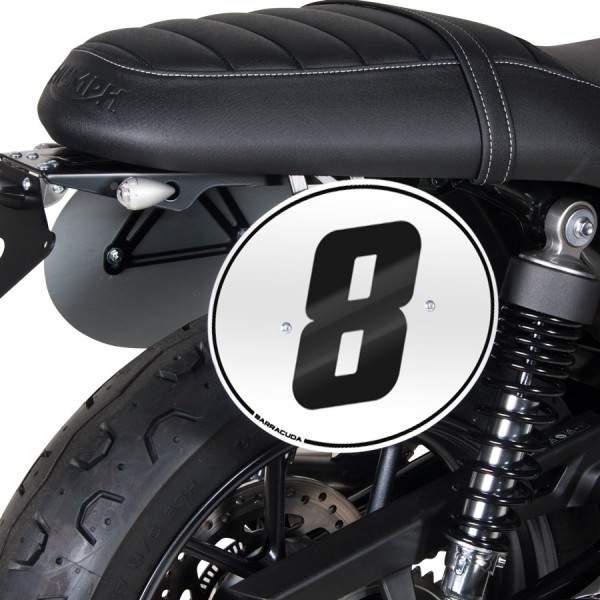 Plaque d'immatriculation pour Triumph Street Twin (15-21) - Barracuda