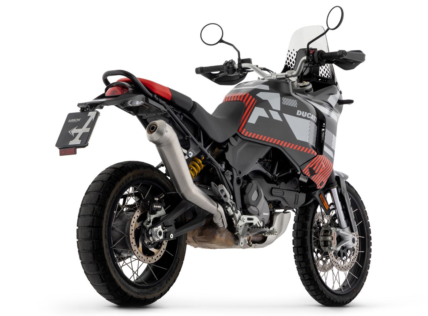 ARROW DAKAR REPLICA pot d'échappement pour Ducati Desert X