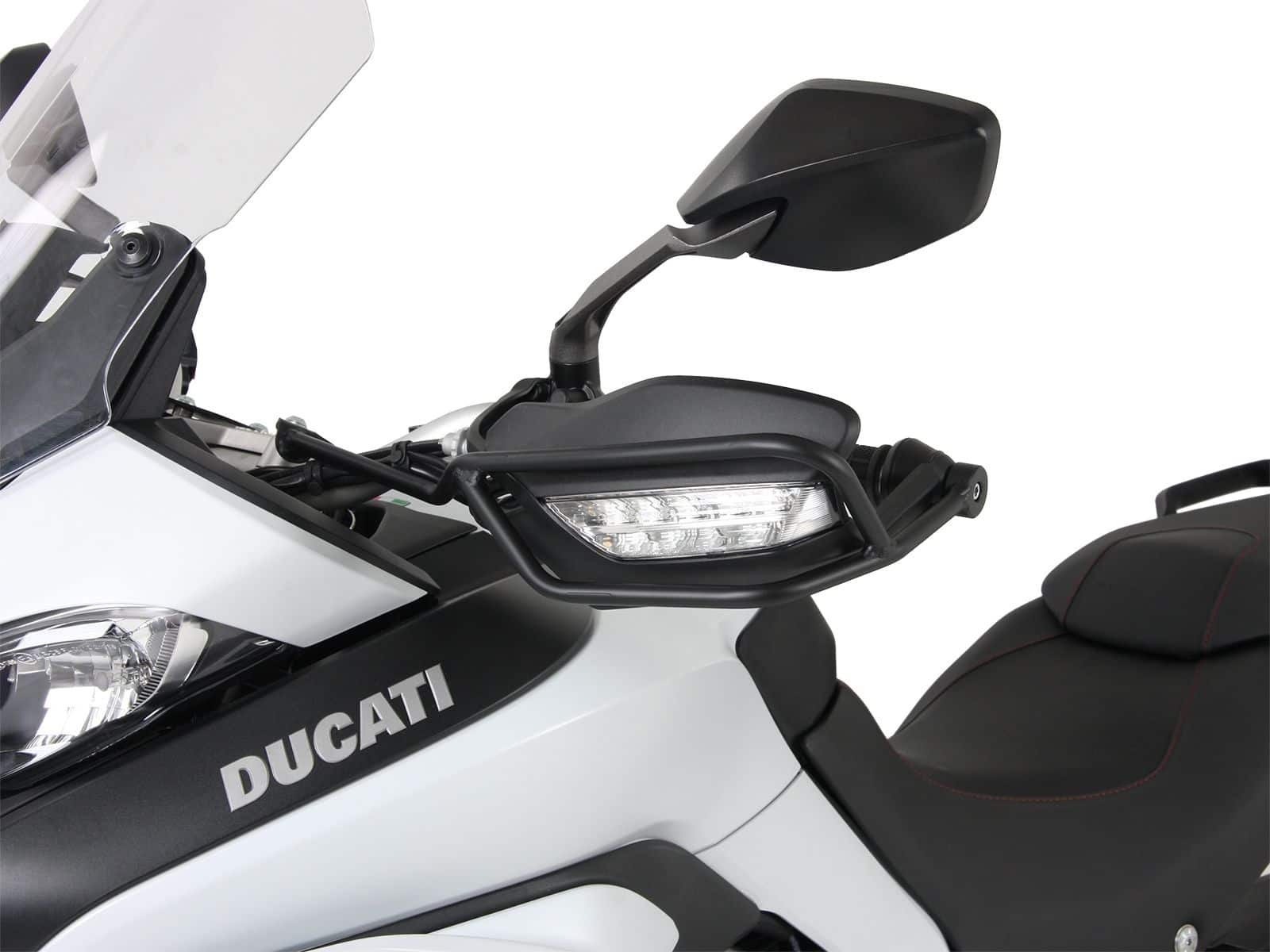 Kit de protection des poignées noir pour Ducati Multistrada 1200 Enduro (16-18) Hepco & Becker