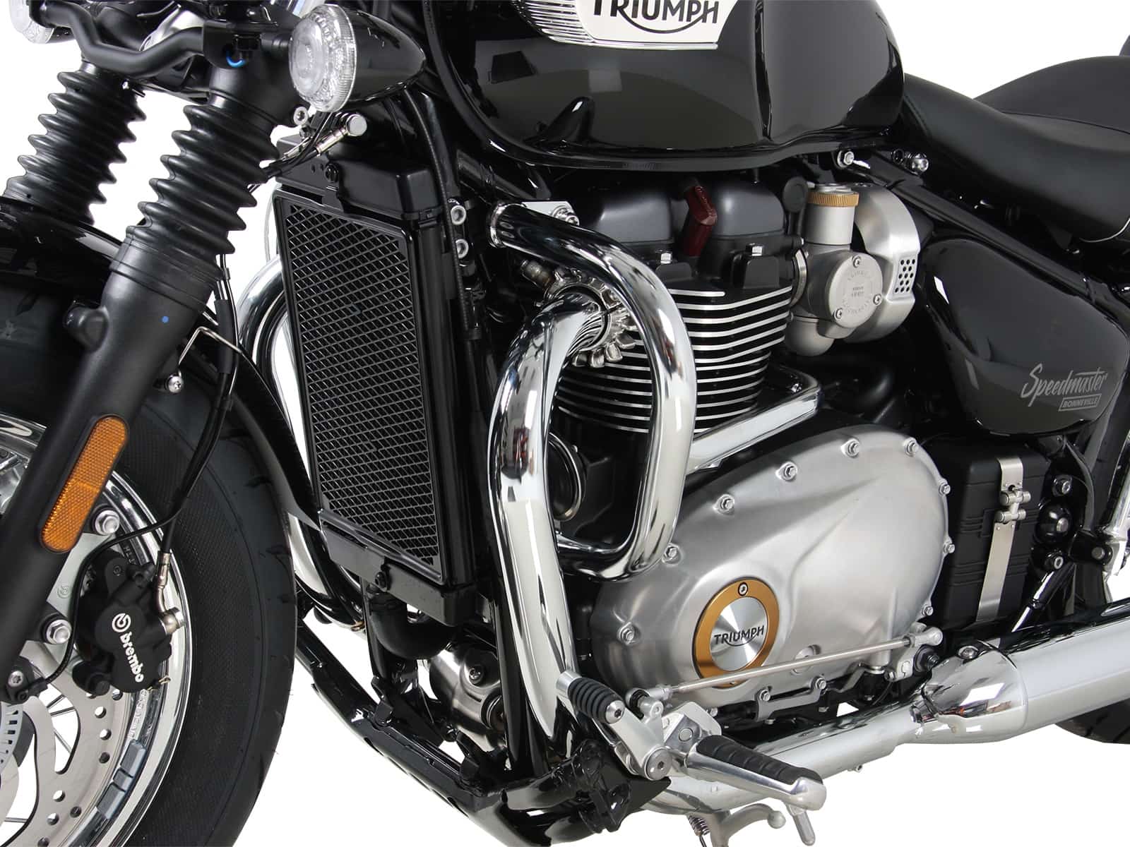 Arceau de protection moteur chromé pour Triumph Bonneville Speedmaster (18-) Hepco & Becker