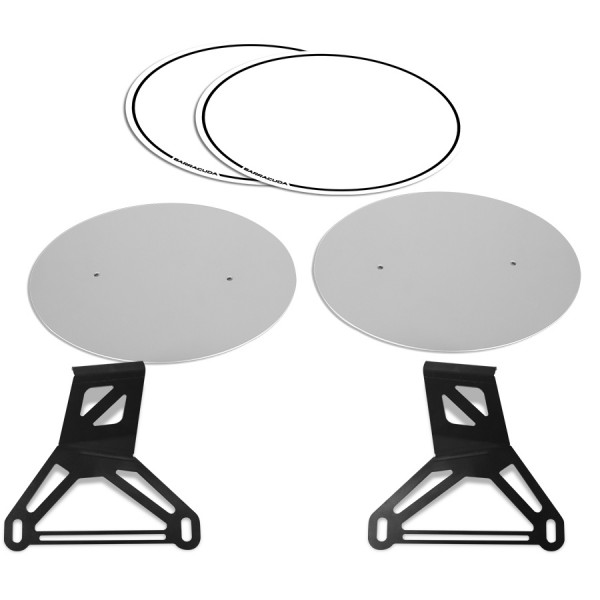 Plaque d'immatriculation pour Yamaha XSR 900 - Barracuda