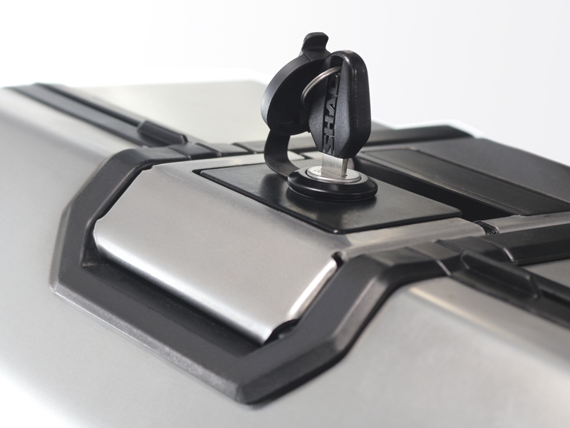 Valise latérale Shad Terra TR36, droite, aluminium argenté, 36 l