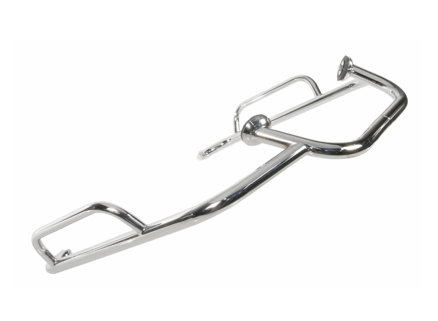 Barre de carrossage CUPPINI bouclier de jambe universel pour Vespa PX 80-200ccm, chrome