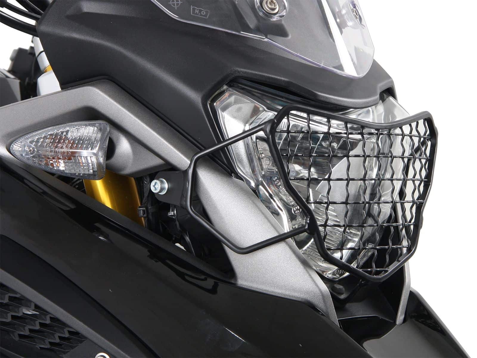 Grille de protection des feux noire pour BMW G 310 GS (17-) Hepco & Becker