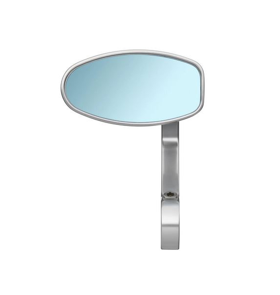 Rétroviseur d'extrémité de guidon RIZOMA "REVERSE RETRO" gauche ou droite pour Vespa, argent anodisé