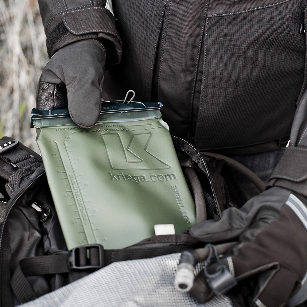 Kriega Hydrapak Reservoir - réservoir d'eau 3L pour sac à dos