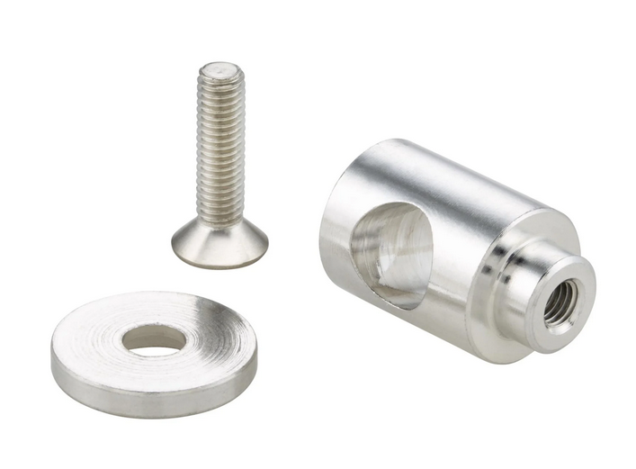 Kit de fixation Flyscreen pour Vespa, argenté