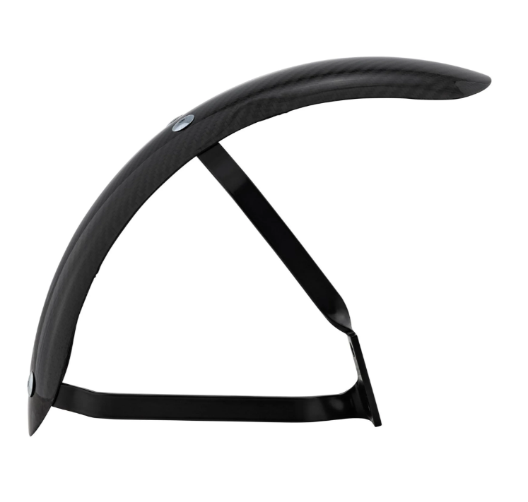 Aile Garelli Race EVO II pour Vespa PX 80-200ccm, carbone, support noir